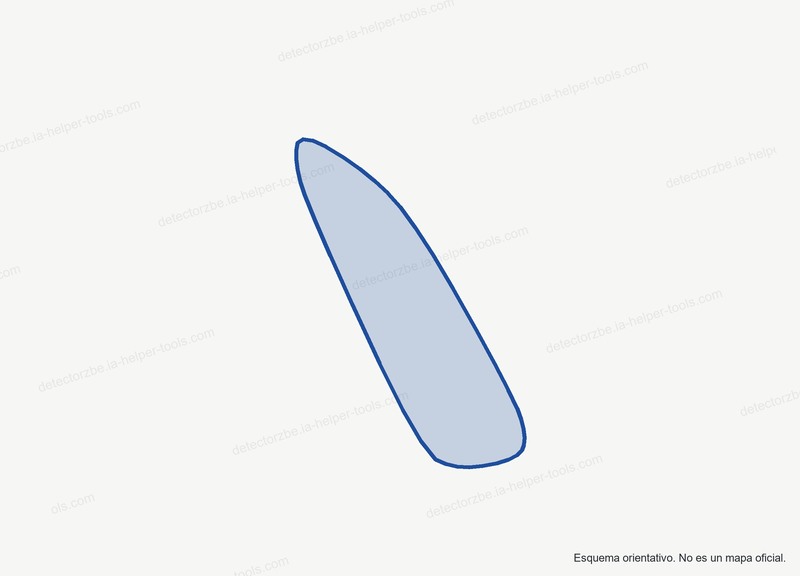 Esquema orientativo de la zona de bajas emisiones de Molins de Rei