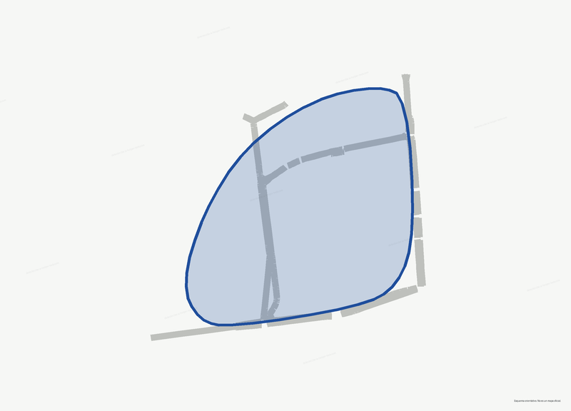 Esquema orientativo de la zona de bajas emisiones de Torrejón de Ardoz